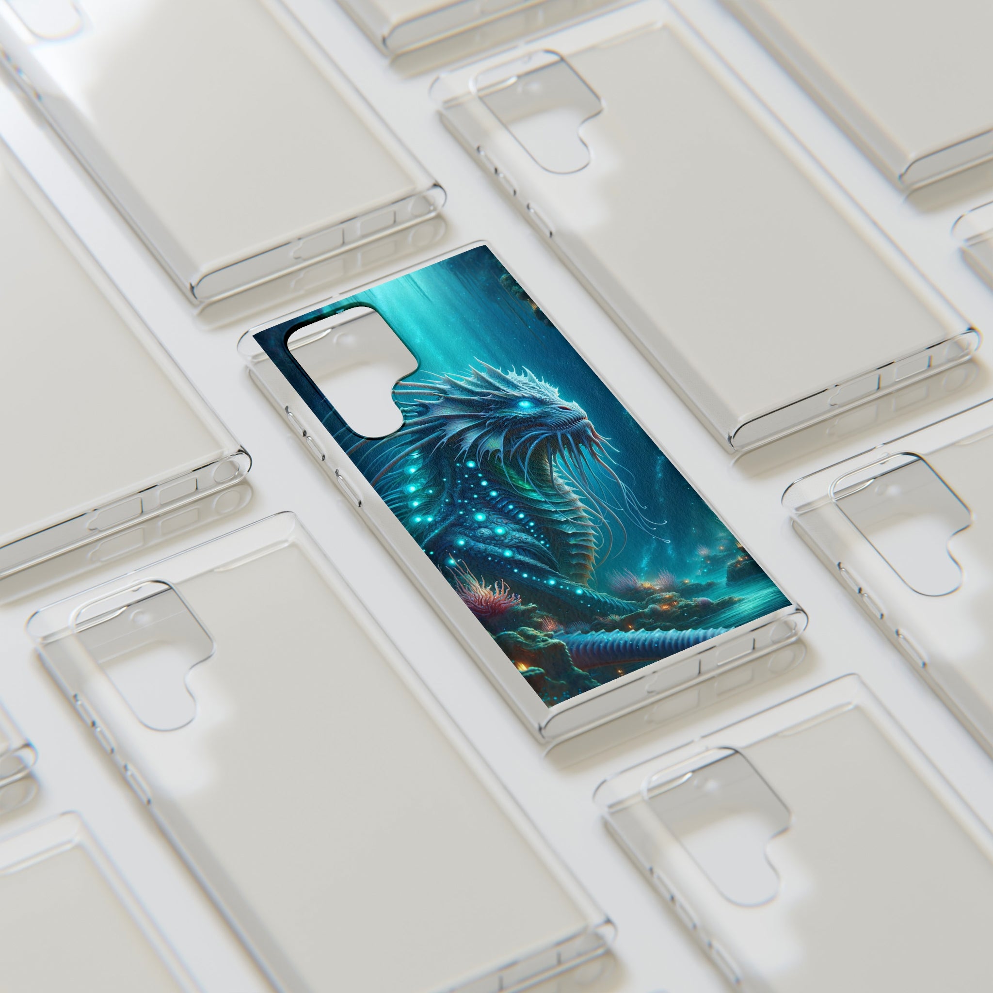 Sea monster - Soft Phone Case