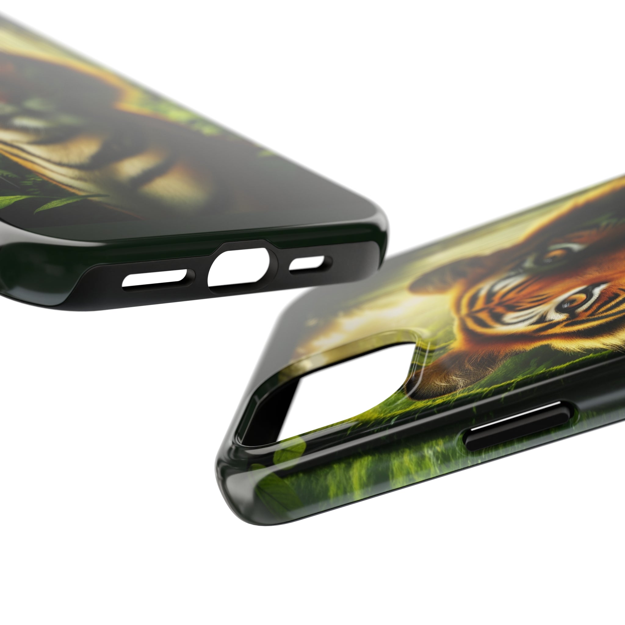 Curious Tiger - Tough Phone Case