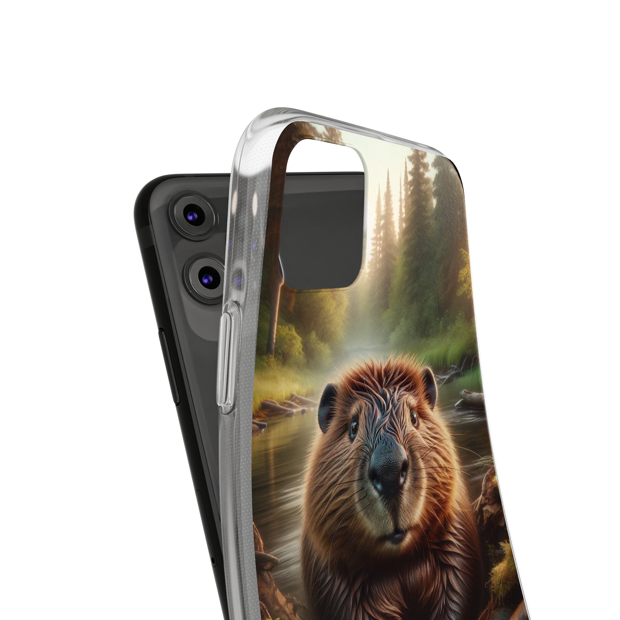 Sad Beaver - Soft Phone Case