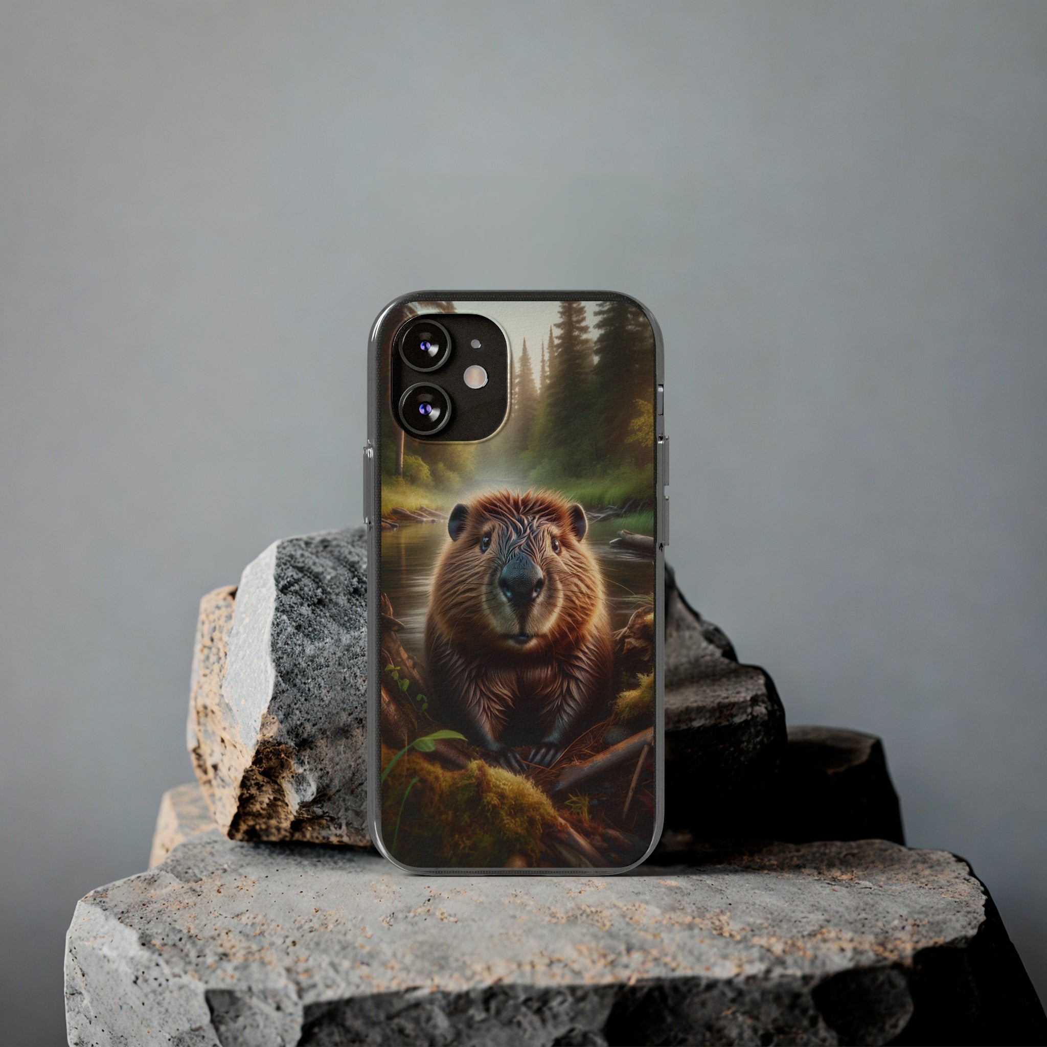 Sad Beaver - Soft Phone Case