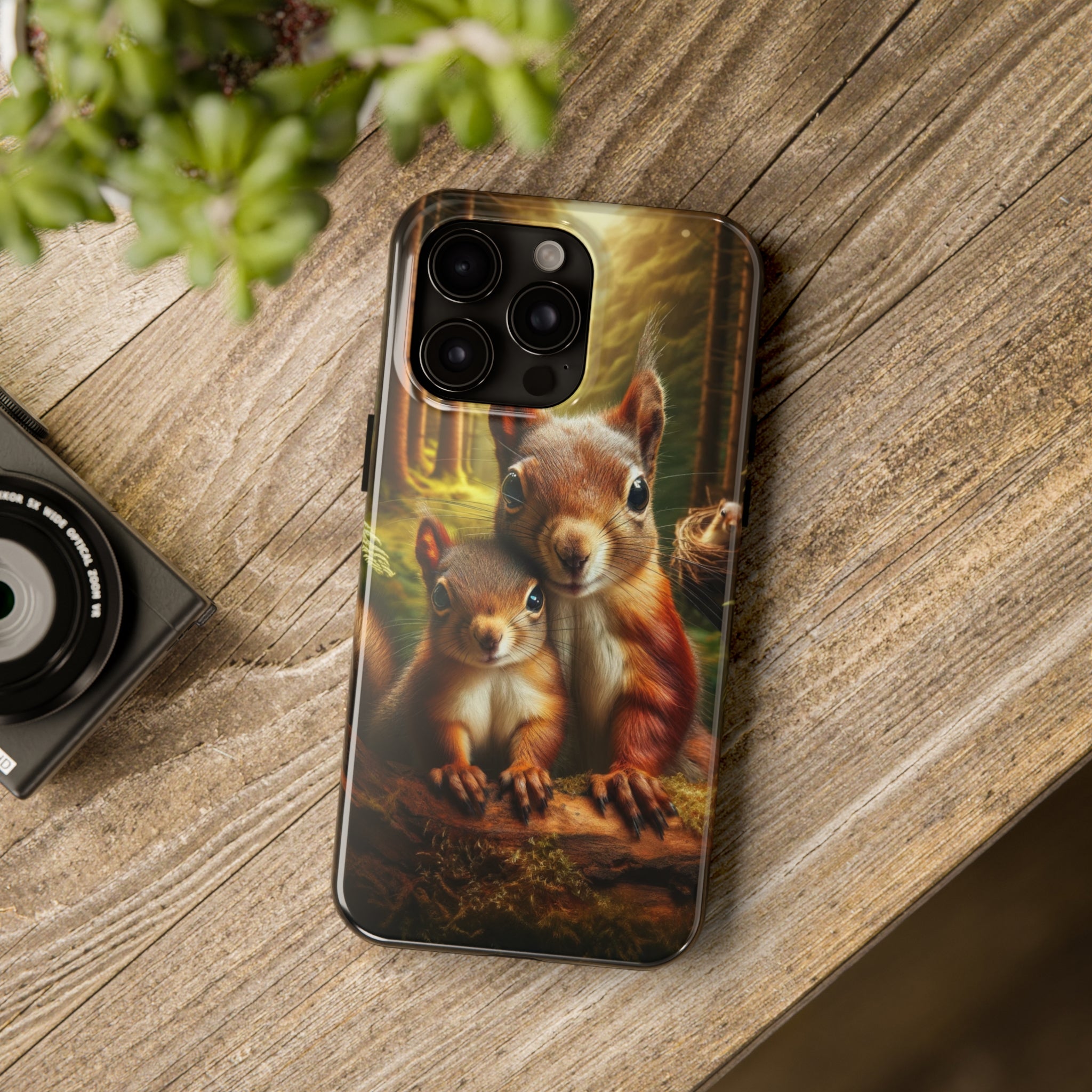 Two squirrels - Tough Phone Case