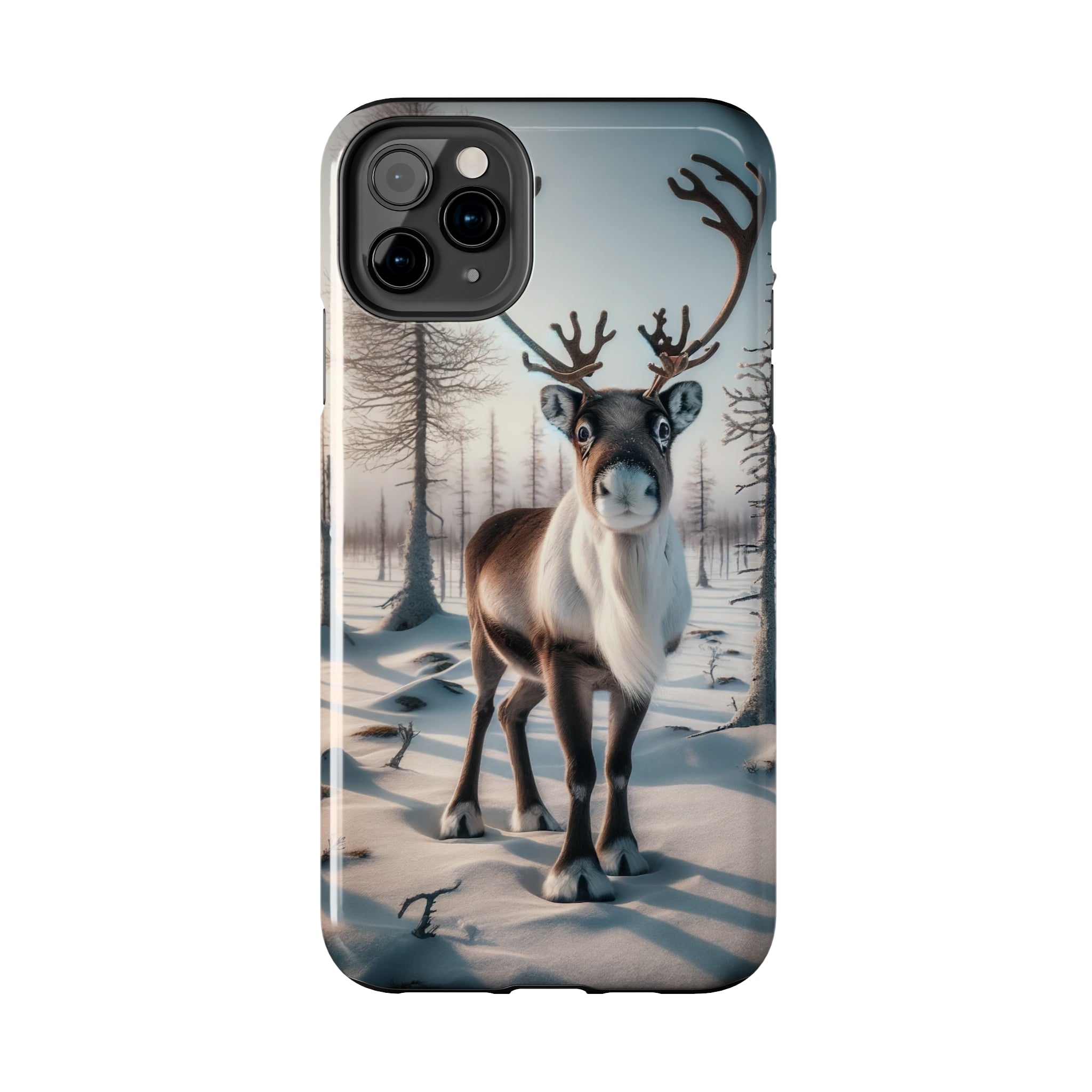 Curious reindeer - Tough Phone Case