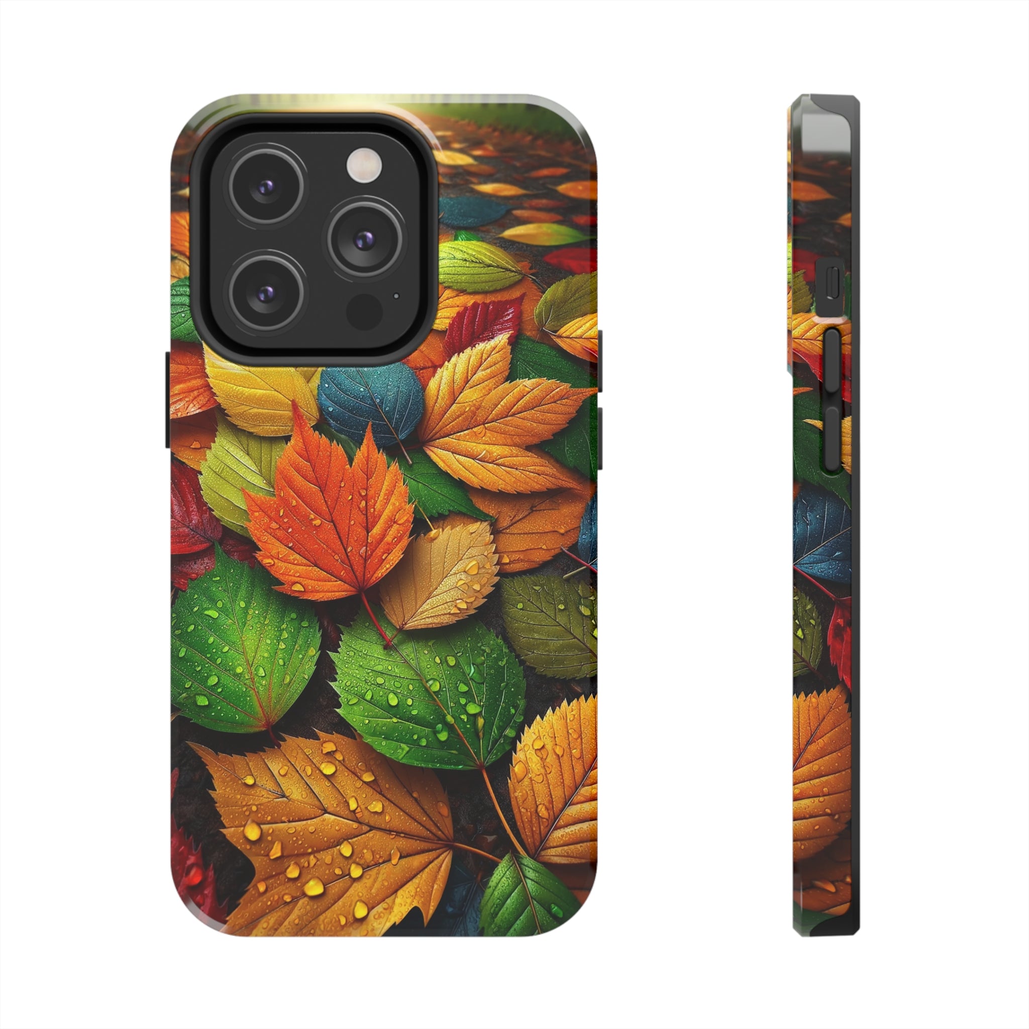 Coloured leaves - Tough Phone Case