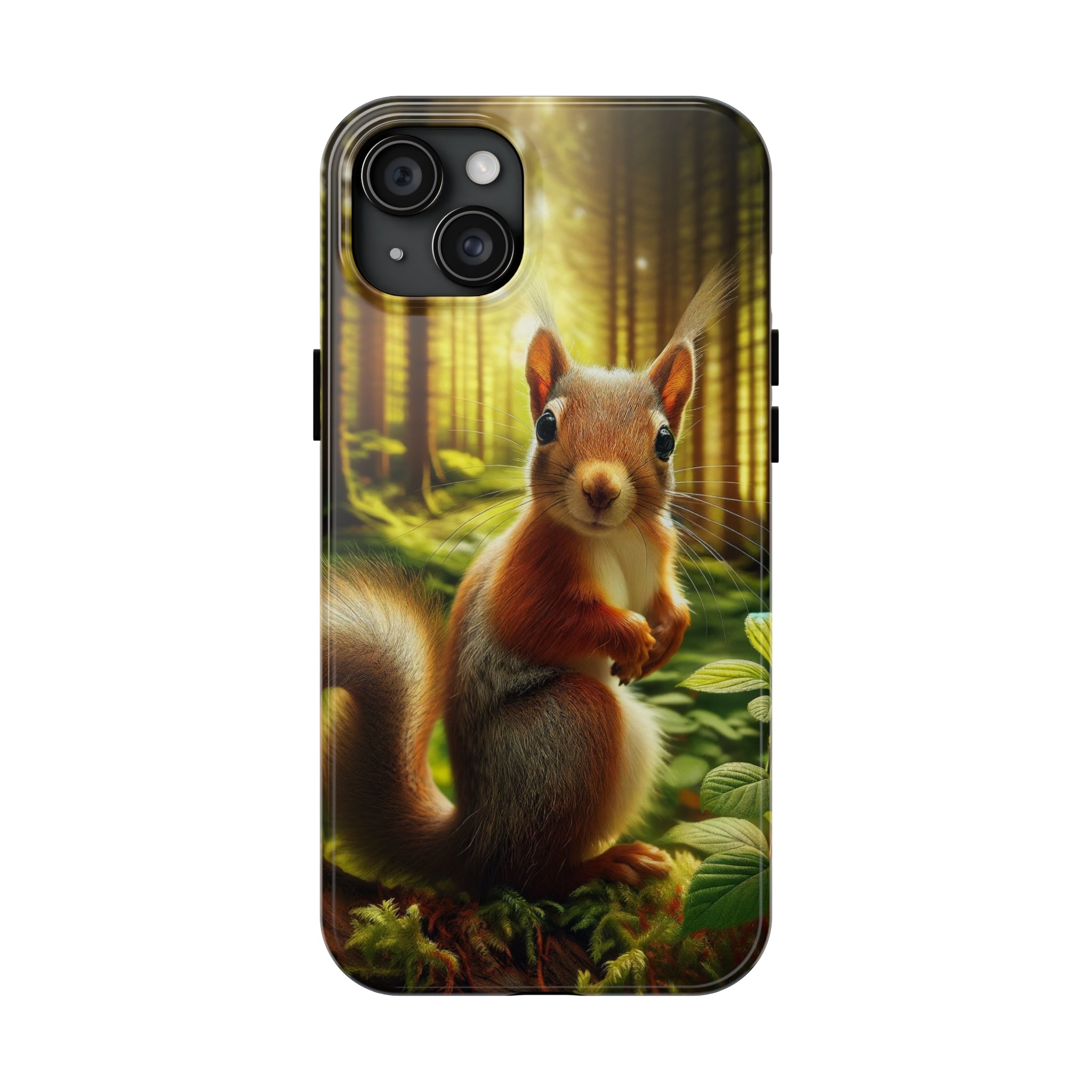 Curious squirrel - Tough Phone Case